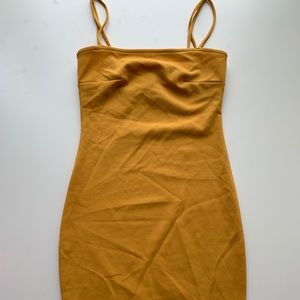 Windsor yellow mini dress